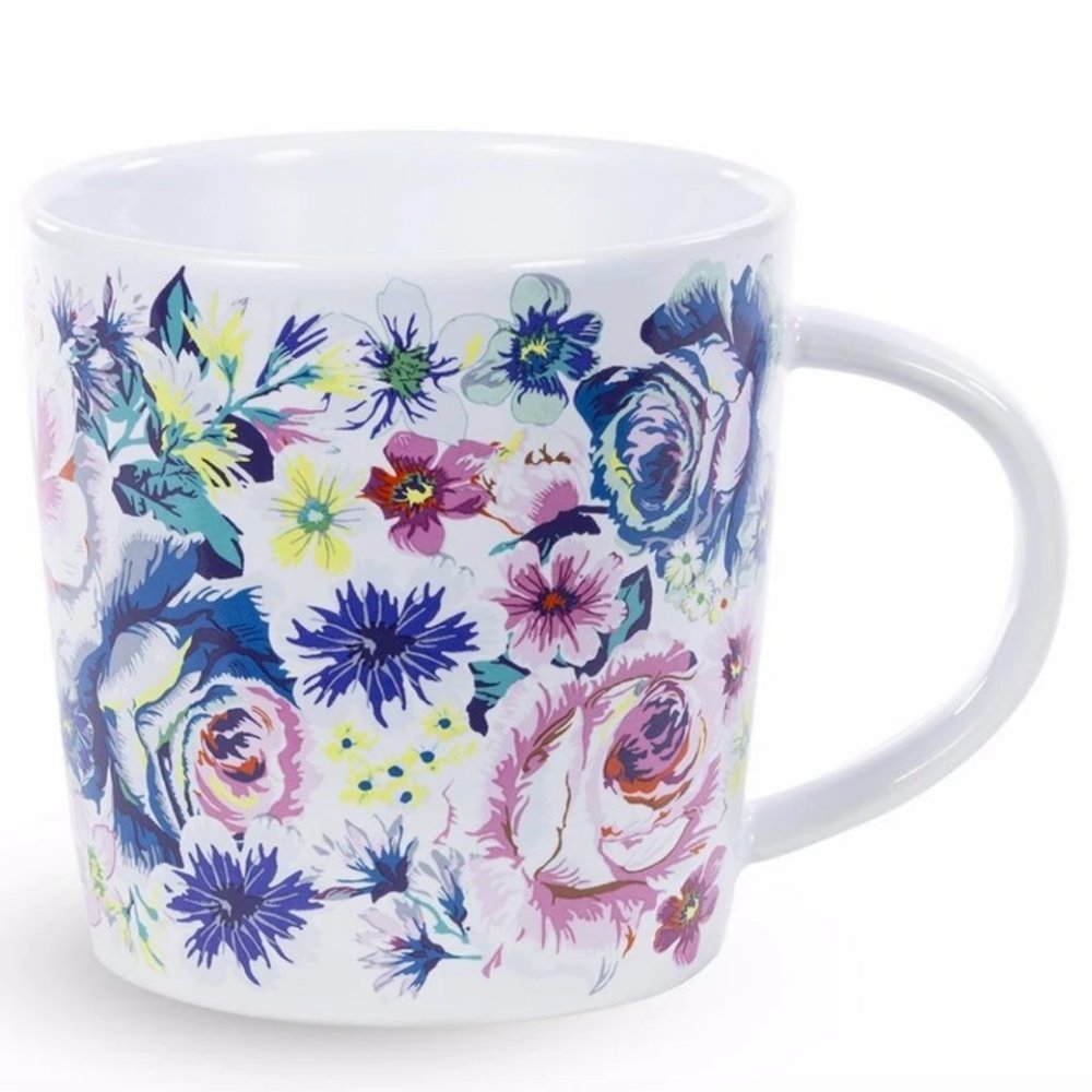 Vera Bradley Ceramic Coffee Mug - Garden Grove